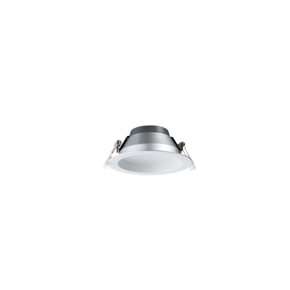 PREMIER S9072TC Round Dimmable LED Downlight Silver 14W TRI Colour