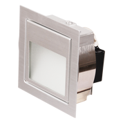 LEEMAN S9318 Recessed LED Step Light Anodised Silver 12V 1.5W 3000K