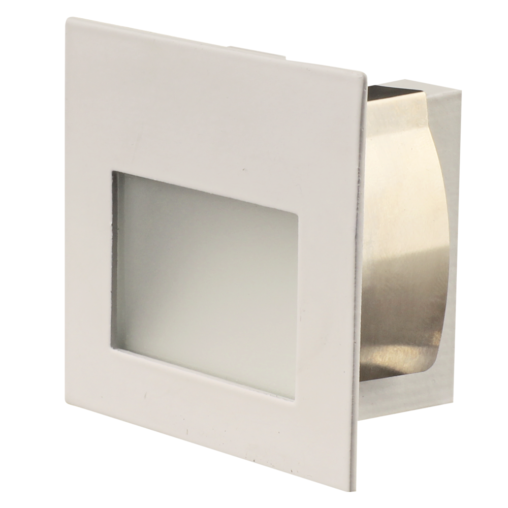 LEEMAN MINI S9319 Recessed LED Step Light Anodised Silver 12V 1.5W 3000K