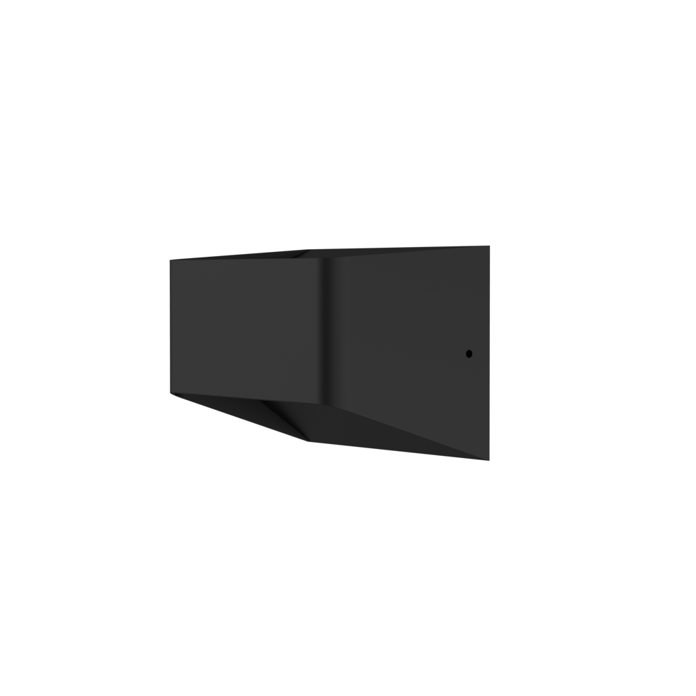 LOUNGE III S9327 Architectural Exterior LED Wall Light Black 10W 5000K