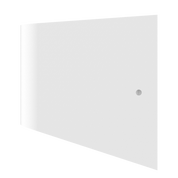 LOUNGE III S9327 Architectural Exterior LED Wall Light White 10W 3000K