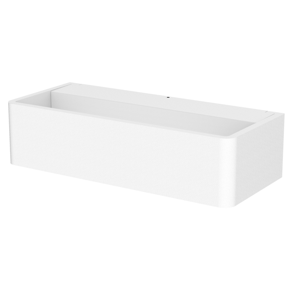 LOUNGE II S9328/220TC Architectural Exterior LED Wall Light White 15W TRI Colour