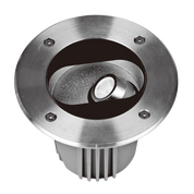 GROUND S9338 24V Inground LED Light Stainless Steel 3W 3000K IP67