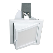 ALBANY S9514TC Recessed LED Rectangular Shop Light White 28W/36W TRI Colour