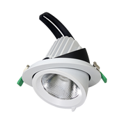 NEWMAN III S9525 Rotable Round Scoop LED Shoplight White 25W 3000K