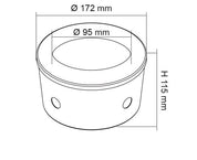 S9913 Concrete Can Insert