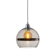 Rowan Pendant Light W220mm Glass Shiny Silver