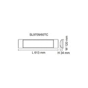 BLADE SL9709 TC LED Batten 25W Tri Colour