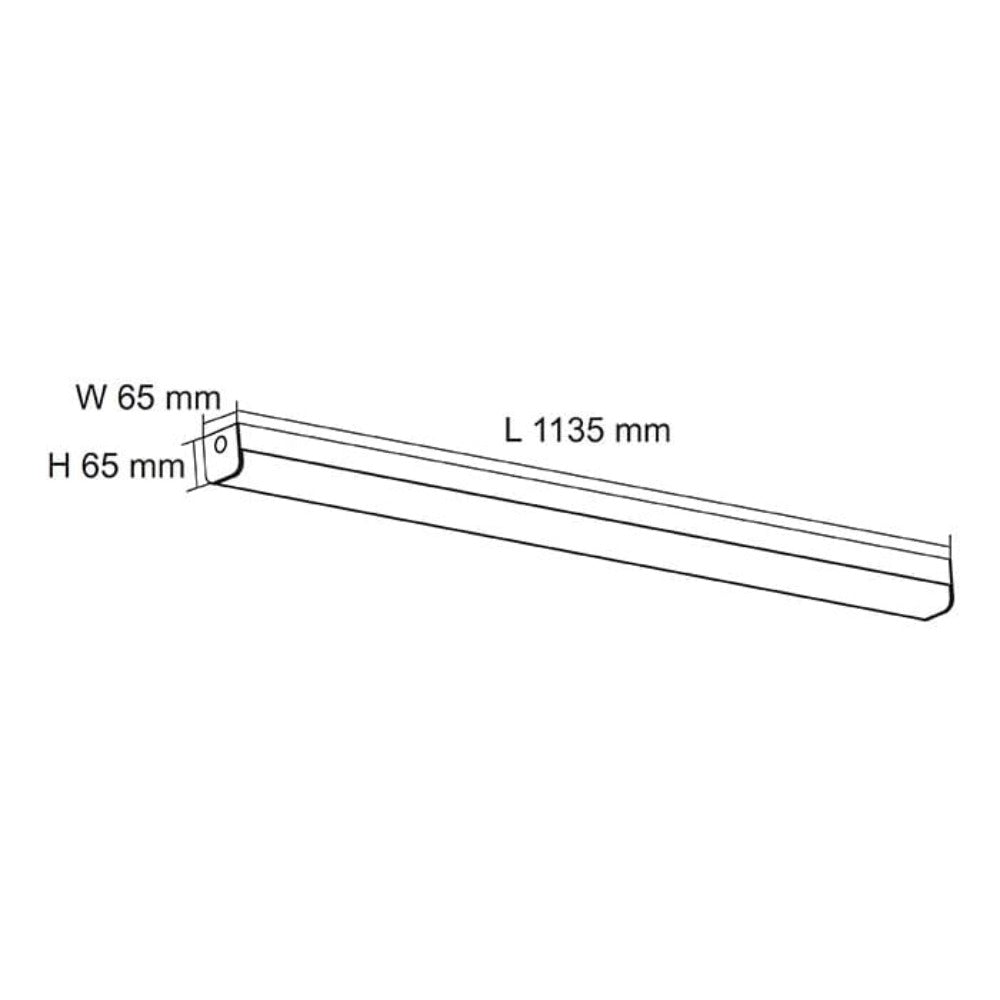 Ecoline LED Batten Light L1135mm White 3CCT
