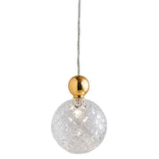 Uva LED Mini Pendant 12V W100mm Crystal