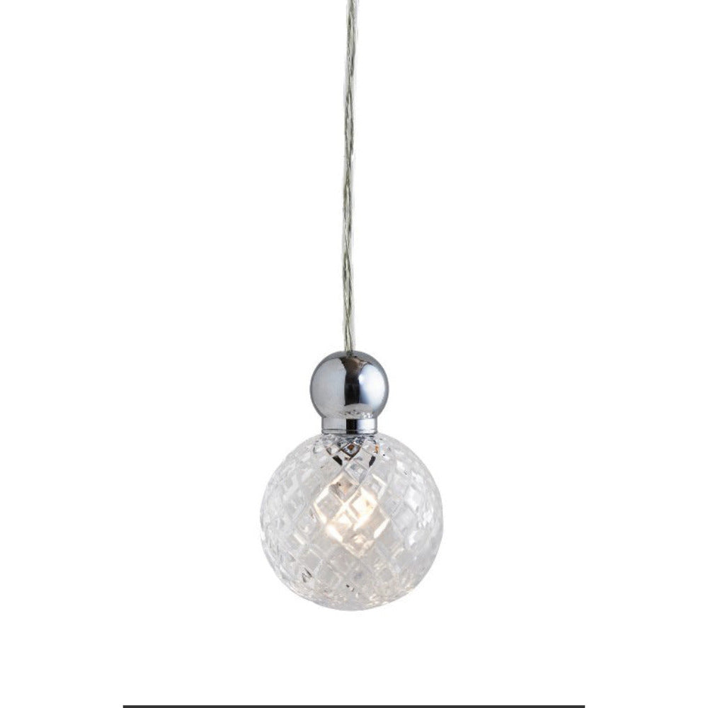 Uva LED Mini Pendant 12V W70mm Crystal