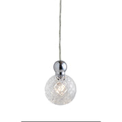 Uva LED Mini Pendant 12V W70mm Crystal
