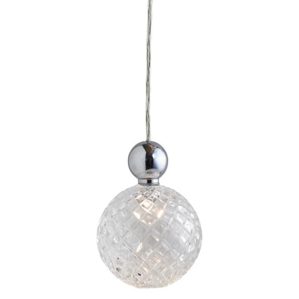 Uva LED Mini Pendant 12V W100mm Crystal