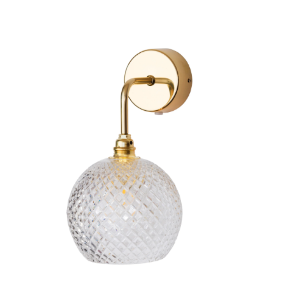 Rowan Crystal Bedside Reading Light W150mm