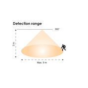 SMS804CR Infrared Sensor Recessed IP20