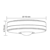 SMS805CS Infrared Sensor Surface Mounted IP20
