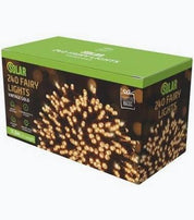 Fairy lights 240 vintage gold.   SOLAR