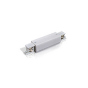 STR Straight Connector For Three Circuit Track White