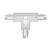STR T-Shaped Connector For Three Circuit Track Black