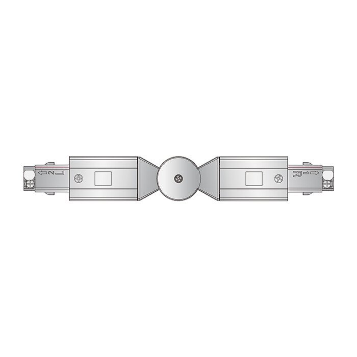 STR Adjustable Connector For Three Circuit Track Black