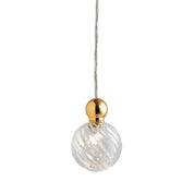 Uva LED Mini Pendant 12V W70mm Crystal
