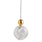 Uva LED Mini Pendant 12V W100mm Crystal