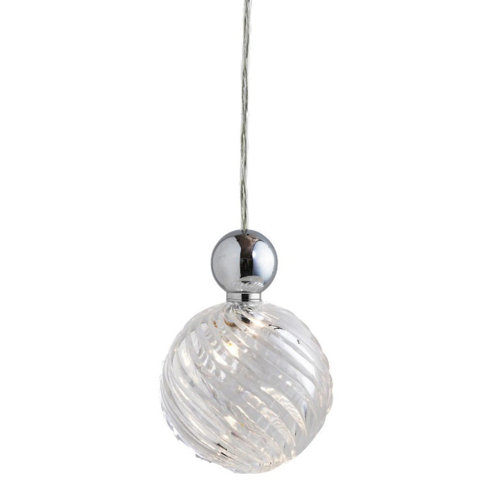 Uva LED Mini Pendant 12V W100mm Crystal