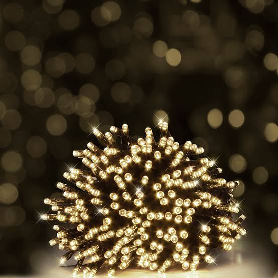 Solar/usb Warm white fairy lights 500