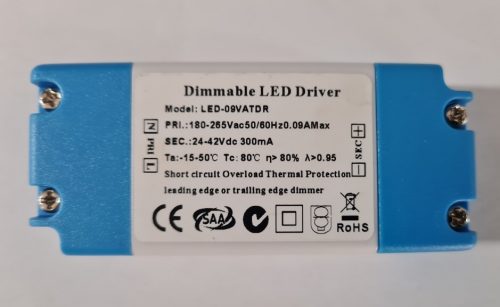 300Ma 24-42V Dimmable LED Driver