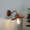 Alley Brushed Copper Retro Wall Light OL7880CO Application a