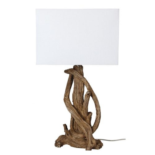 Sedona Twisted Timber Resin Table Lamp a