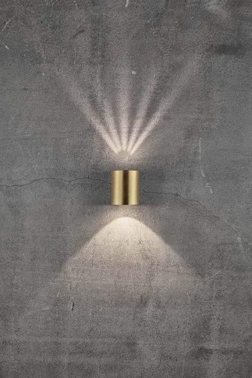 Canto 2 Brass Up Down Wall Light Application 6N49701035