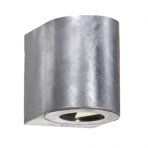 Canto 2 Galvanised Up Down Wall Light 6N49701031